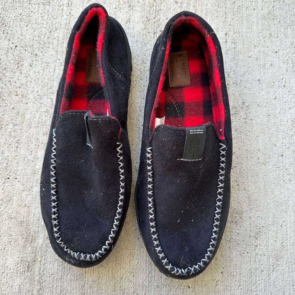 Strauss & Co. Signature by Levi's Venetian Moccasin Slippers size 9-10